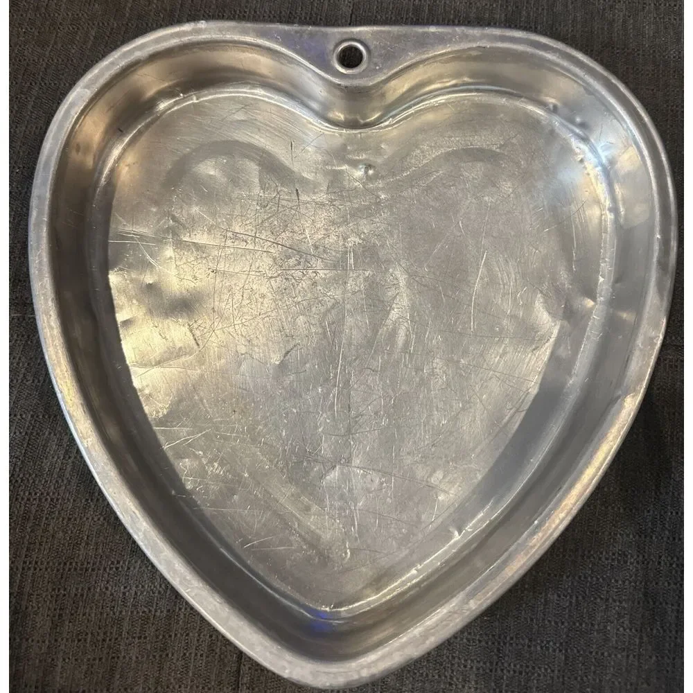 Unbranded Metal Heart‎ Shaped Baking Cake Pan